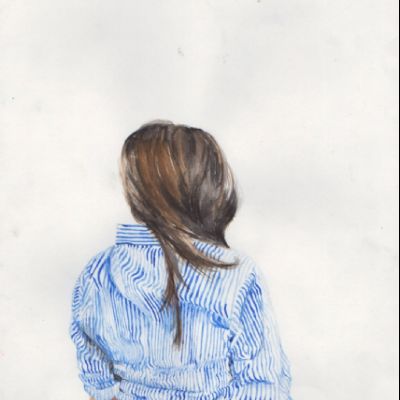 Gemma woodford girl in watercolour